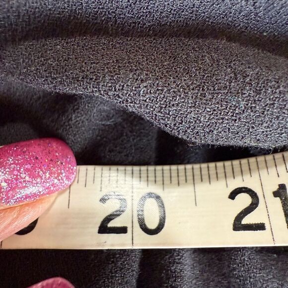 Simply Vera Vera Wang Black Blazer Women's Size Petite Large - Picture 8 of 10